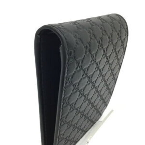 Gucci Bi fold Wallet Guccissima GG Leather Black - Picture 4 of 9